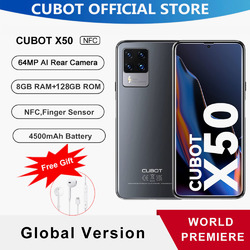 CUBOT X50 8GB+128GB Hnady 6,7 Zoll Android 11 4G Dual Sim Smartphone NFC 4500mAh15% Rabatt Code:NEULINGE2024*Endpreis:101.99Euros*DHL