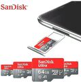 SanDisk Ultra Micro SD 16GB 32GB 64GB Class 10 SDHC SDXC Speicherkarte 120MB/s