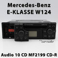 Original Mercedes W124 Radio Audio 10 CD MF2199 CD-R E-Klasse S124 Autoradio RDS