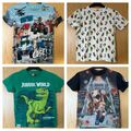 Jungen Lego T-Shirts Alter 7 x 4. Jurassic World, Weihnachten, City Next