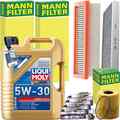 MANN INSPEKTIONSPAKET+LIQUI 5W-30 MOTORÖL passend für MINI R56 R58 R60 COOPER S