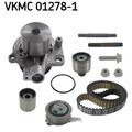 SKF WASSERPUMPE ZAHNRIEMENSATZ FÜR AUDI SEAT SKODA VW VKMC 01278-1