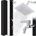 40L Solardusche Solardusche Gartendusche Pool Pooldusche Rohr Shower bis 60°C