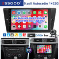 CAM+Für BMW E90-E93 Android 13 32G Autoradio 9" GPS Navi Apple CarPlay DAB+ RDS