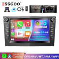 Autoradio DAB+ Carplay 4+64G Android 13 GPS Cam Für Opel Corsa C/D Astra Vectra