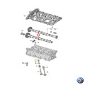 Original VW/AUDI 06H109021J + 06H109022BA Nockenwelle Einlass/-Auslass 1.8 TFSI