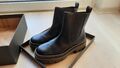 Marco Tozzi - Boots /Chelsea - Stiefel - schwarz/khaki -  41 - Neu + ungetragen!