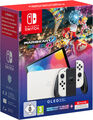 Nintendo Switch OLED (weiß) + Mario Kart 8 Deluxe + 12 Monate Switch Online