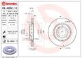 2 x BREMBO 09.A652.11 Bremsscheibe für AUDI,SEAT,SKODA,VW,VW (FAW)