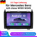 Carplay Android13 Autoradio Für Benz A/B Klasse W169 W245 W639 GPS NAVI SWC DAB+