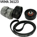 SKF VKMA 36123 Keilrippenriemensatz für VOLVO V40 S40 644 645