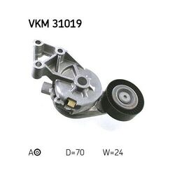 1x Riemenspanner, Keilrippenriemen SKF VKM 31019 passend für AUDI FORD SEAT