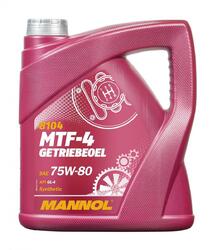 MANNOL MTF-4 Getriebeoel 75W-80 GL-4 4 Liter