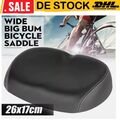 Komfort-Fahrradsattel Sattel Fahrradsitz Gelsattel Damen Herren 26 x 17 x 5cm