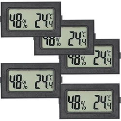 5X mini Thermometer Hygrometer Thermo Luftfeuchtigkeit Temperaturmesser FX