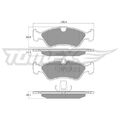 1x Bremsbelagsatz, Scheibenbremse TOMEX Brakes TX 12-98 passend für OPEL