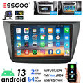 64G Android 13 Carplay Autoradio GPS WIFI FM RDS Kamera Für Seat Altea 2004-2015