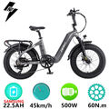 FAFREES F20 MASTER 20 Zoll e Bike Elektrofahrrad 22,5AH 45km/h 500W 48V Fatbike