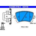 Bremsbelagsatz Scheibenbremse ATE 13.0460-2749.2 für VW Seat Skoda Audi Alhambra