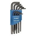 GEDORE Winkelschraubendreher Satz Torx® T9-T40 9-teilig im Halter