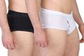 3-12-er Pack Herren Slips Unterhose mit Eingriff Baumwolle schwarz/weiss S-6XL