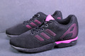 Adidas ZX Flux Damen Sneaker Sportschuhe Gr. 38⅔  schwarz pink Mesh CH1-359