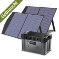 ALLPOWERS S2000 2000W Tragbares Powerstation mit 2X 100W Faltbares Solarpanel