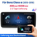 NTG4.5 Carplay Für Mercedes Benz Class A 2003 Android Autoradio GPS Navi 64G BT