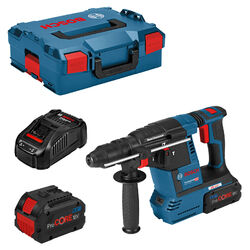 Bosch Akku-Bohrhammer GBH 18V-26F 1xProCORE18V 8Ah & 1x6Ah Akku + Lader + Koffer