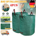 4x 500 Liter Gartensack Set Laubsack Rasensack Gartenabfallsack Gartentasche XXL