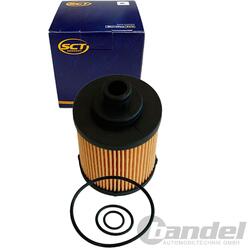 ÖLFILTER + DICHTUNGEN passend für OPEL ASTRA H CORSA D COMBO FIAT PUNTO PANDA