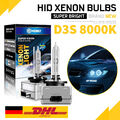 2 x Xenon Brenner D3S Lampen Birnen E-Zulassung für Audi A4 B8 Avant 8000K