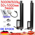 12V Linearantrieb Elektrisch Linear Actuator Motor 3000N 100mm 400mm 800mm IP65
