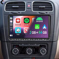 Android 13 Autoradio Carplay GPS WIFI Für VW Golf 5 6 Plus Polo 6R Touran Tiguan