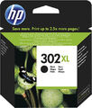 Original HP Druckerpatrone 302XL Tinte F6U68AE schwarz Angebot Neu MhD abgel.!