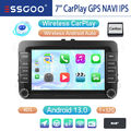 Für VW GOLF 5 6 Touran Caddy Passat Autoradio 32G Android 13 Carplay GPS DAB SWC