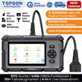 TOPDON AD500S Profi KFZ Diagnosegerät Auto OBD2 Scanner 4 Systeme Öl BMS DPF ABS