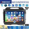 DAB+ 32G Android 13 Autoradio Carplay GPS WIFI BT KAM Für KIA Sportage 3 2010-16