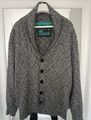 S. Oliver Cardigan Gr. L Grau Geknöpft QS Herren Pullover Strick