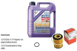 MAHLE Ölfilter 5 L LIQUI MOLY 5W-40 High Tech für Opel Suzuki Corsa C F08 F68