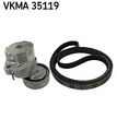 SKF VKMA 35119 Keilrippenriemensatz for HOLDEN OPEL VAUXHALL