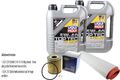 INSPEKTIONSKIT FILTER LIQUI MOLY ÖL 10L 5W-40 für BMW 5er Touring E39 530d 525d