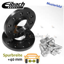 Eibach Spurplatten schwarz 40mm/Achse für BMW 3er Gran Turismo F34 :: 15 >> 2024