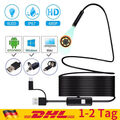 2-10M USB Endoskop Kamera 5,5mm LED-HD Inspektion Wasserdicht PC Android Handy