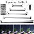 7-45W LED Aquarium mit timer Aufsetzleuchte Vollspektrum Licht RGB 30-130cm NEU