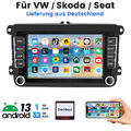 7" Android13 Autoradio GPS Navi WiFi 32GB Für Touran Tiguan VW Golf 5 6 Polo 6R