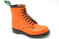 Solovair Made in England 8 Eye Derby Boot Orange Grain S212A-S8-551-SMS-G