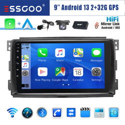 Android 13 Carplay Autoradio GPS DAB MIC KAM Für Mercedes Smart Fortwo 451 05-10