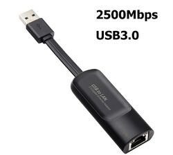 2,5 Gbit/s USB 3.0 USB-C zu LAN Ethernet RJ45 Netzwerk Adapter 2500 Mbit/s Mbps