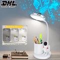 LED Schreibtischlampe Astronaut Projektor Lampe Kinder Leselampe mit Stifthalter